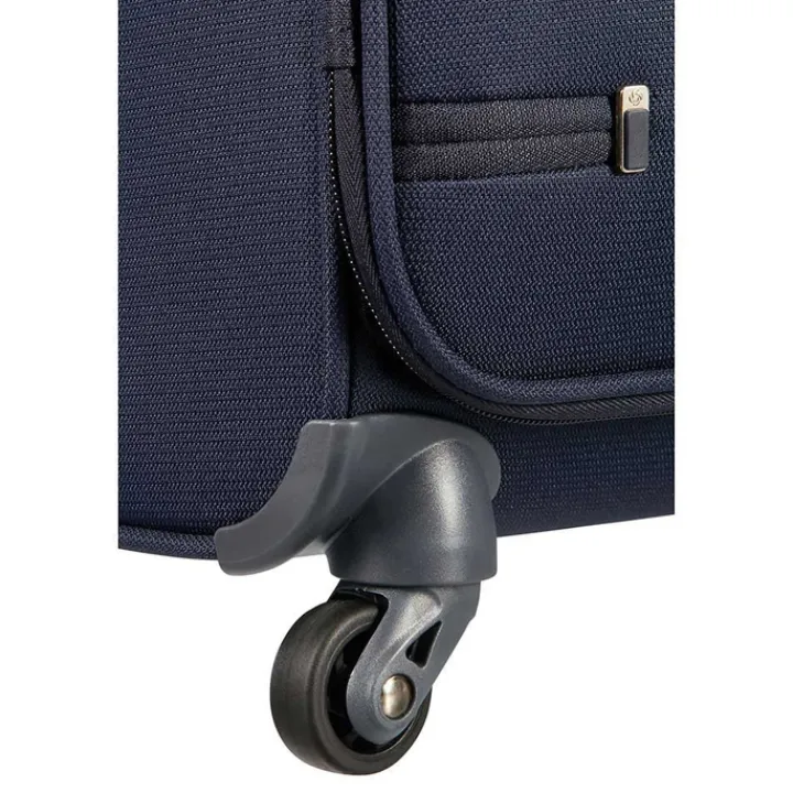 Transavia Trolleys|Handbagage Trolleys>Samsonite Base Boost Spinner 55 Length 40 navy blue
