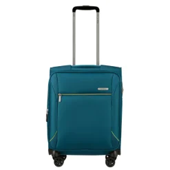 Transavia Trolleys|Reistrolleys>Samsonite Base Breeze Spinner 55/20 Expandable petrol blue