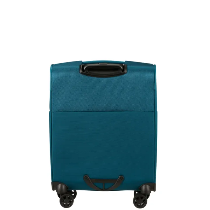 Transavia Trolleys|Reistrolleys>Samsonite Base Breeze Spinner 55/20 Expandable petrol blue