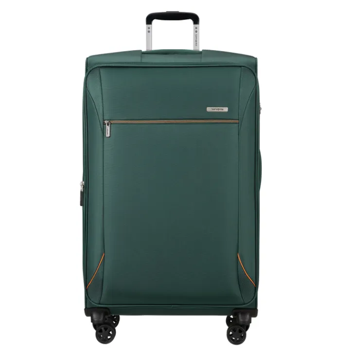 Reistrolleys|Reiskoffers>Samsonite Base Breeze Spinner 78/29 Expandable dark green
