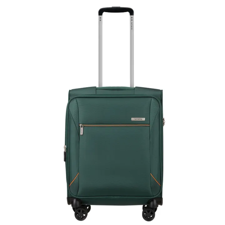 Transavia Trolleys|Reistrolleys>Samsonite Base Breeze Spinner 55/20 Expandable dark green
