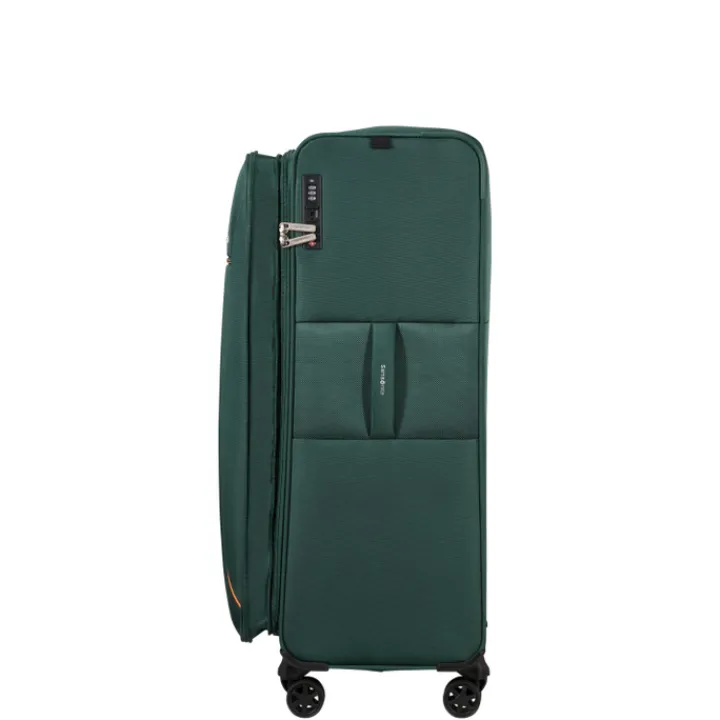 Reistrolleys|Lichtgewicht Koffers>Samsonite Base Breeze Spinner 81/30 Expandable dark green