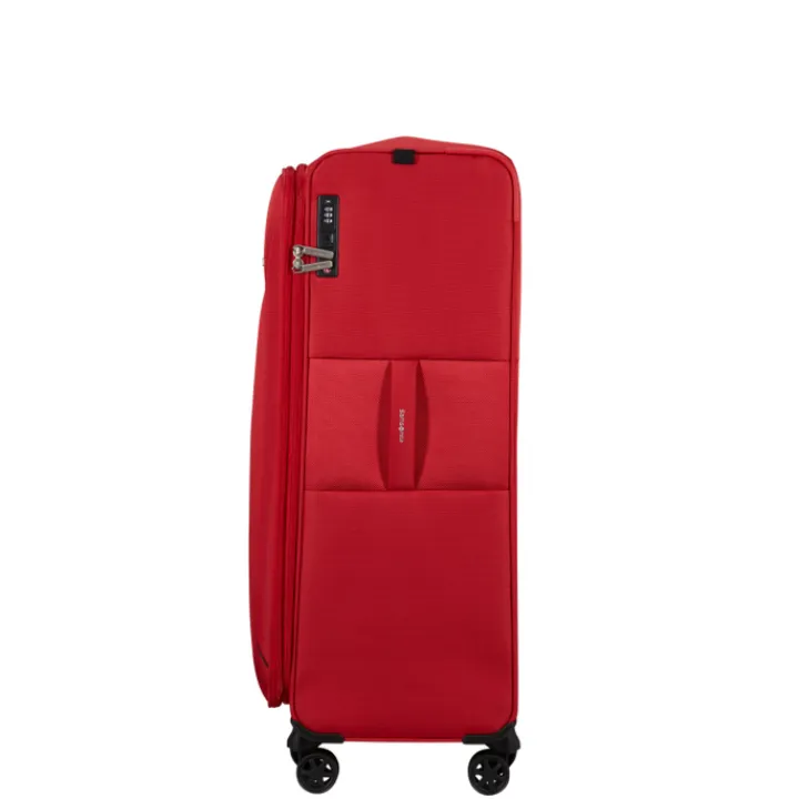 Reistrolleys|Lichtgewicht Koffers>Samsonite Base Breeze Spinner 81/30 Expandable red