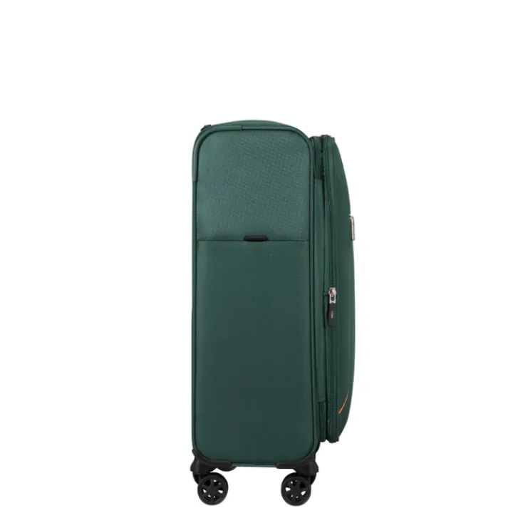 Reistrolleys|Reiskoffers>Samsonite Base Breeze Spinner 67/24 Expandable dark green