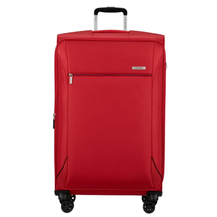 Reistrolleys|Reiskoffers>Samsonite Base Breeze Spinner 78/29 Expandable red