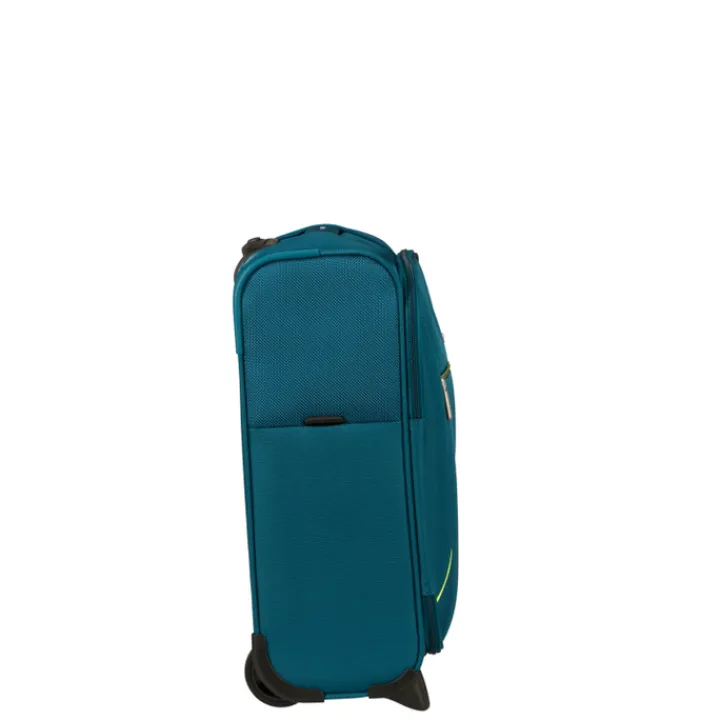 Transavia Trolleys|Handbagage Trolleys>Samsonite Base Breeze Upright 45 Underseater petrol blue