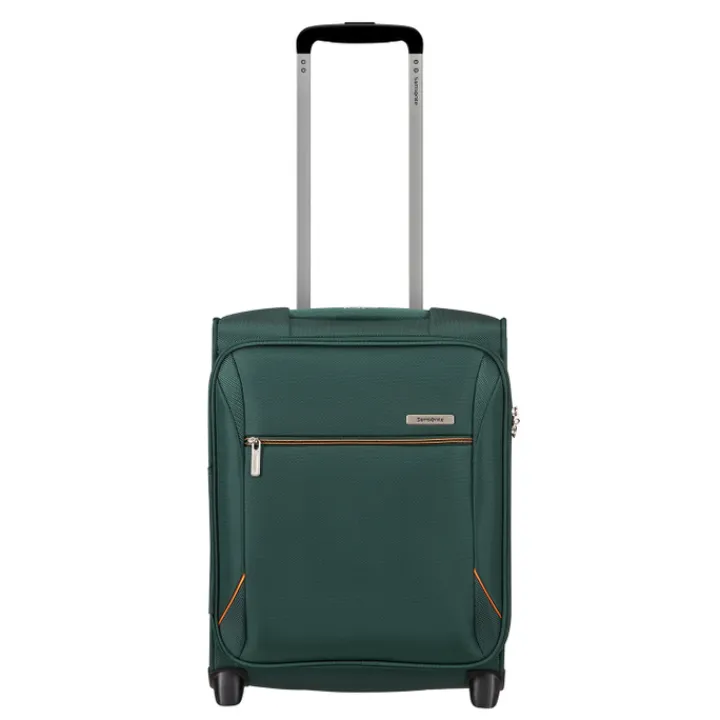 Transavia Trolleys|Handbagage Trolleys>Samsonite Base Breeze Upright 45 Underseater dark green