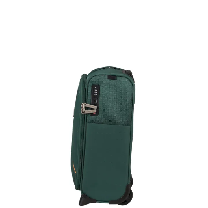 Transavia Trolleys|Handbagage Trolleys>Samsonite Base Breeze Upright 45 Underseater dark green