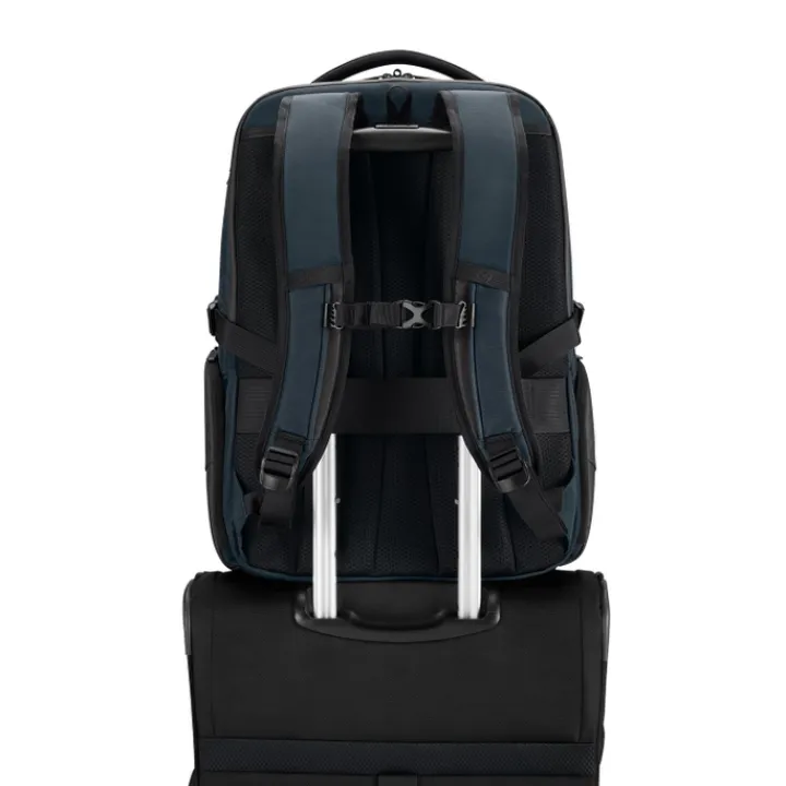 Heren Rugzakken|Dames Rugzakken>Samsonite BIZ2GO Laptop Backpack 17.3'' Overnight deep blue