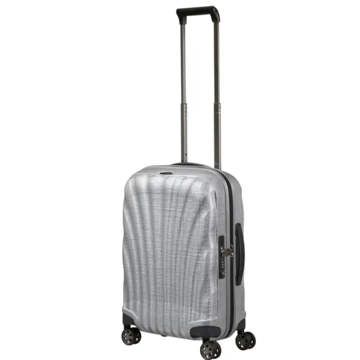 Transavia Trolleys|Ryanair Trolleys>Samsonite C-Lite LTD Spinner 55 Expandable LTD aluminium