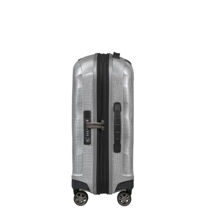 Transavia Trolleys|Ryanair Trolleys>Samsonite C-Lite LTD Spinner 55 Expandable LTD aluminium