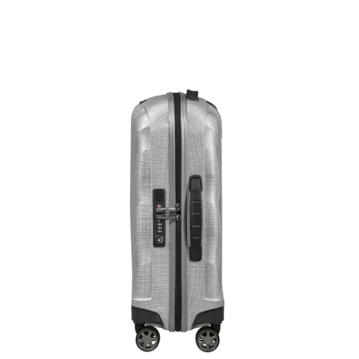 Transavia Trolleys|Ryanair Trolleys>Samsonite C-Lite LTD Spinner 55 Expandable LTD aluminium