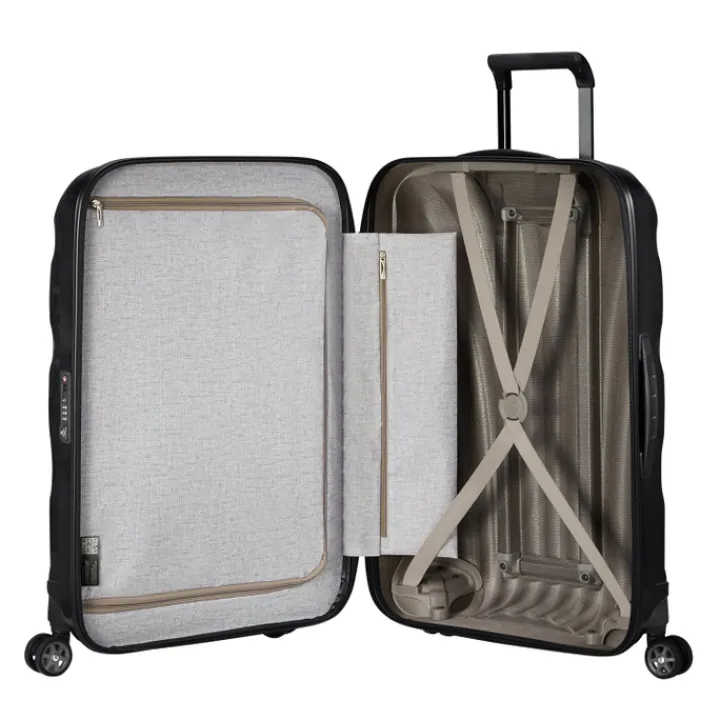 Reistrolleys|Reiskoffers>Samsonite C-Lite Spinner 69 black