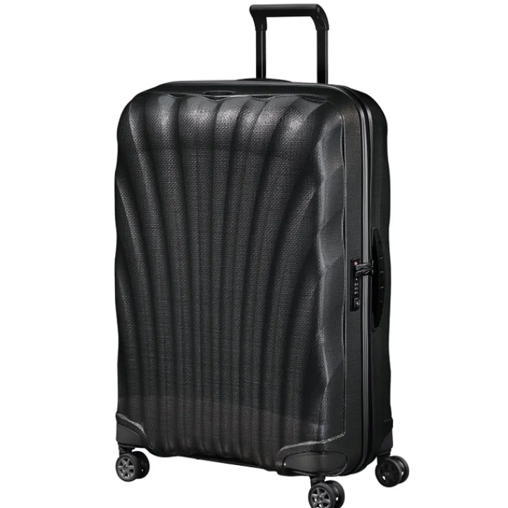 Reistrolleys|Reiskoffers>Samsonite C-Lite Spinner 75 black