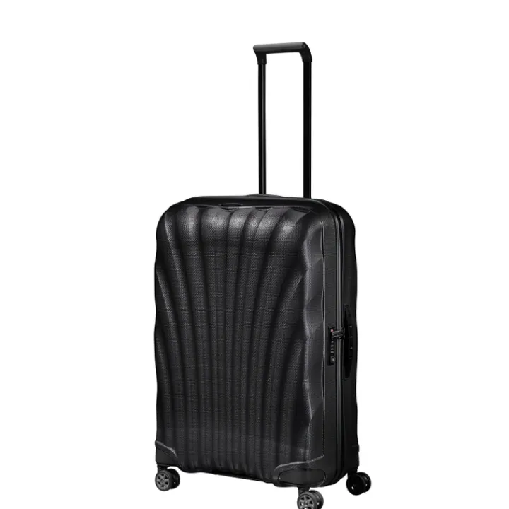Reistrolleys|Reiskoffers>Samsonite C-Lite Spinner 75 black