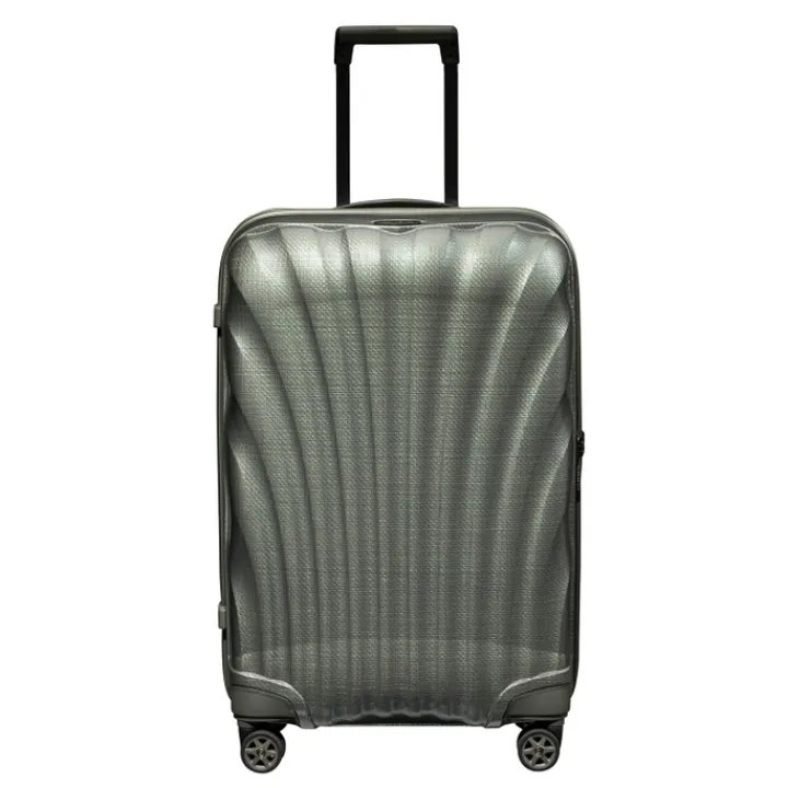 Reistrolleys|Reiskoffers>Samsonite C-Lite Spinner 69 metallic green