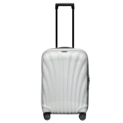 Transavia Trolleys|Ryanair Trolleys>Samsonite C-Lite Spinner 55 Exp off white