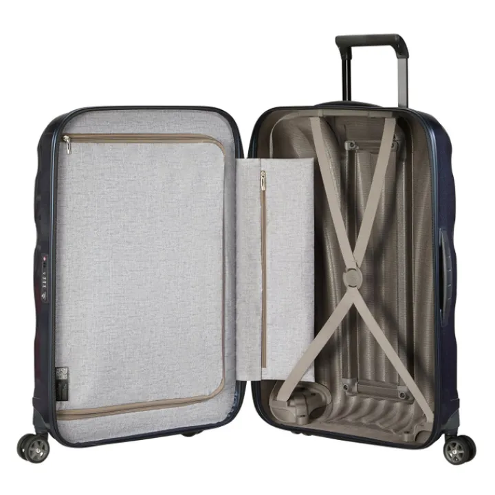 Reistrolleys|Reiskoffers>Samsonite C-Lite Spinner 69 midnight blue