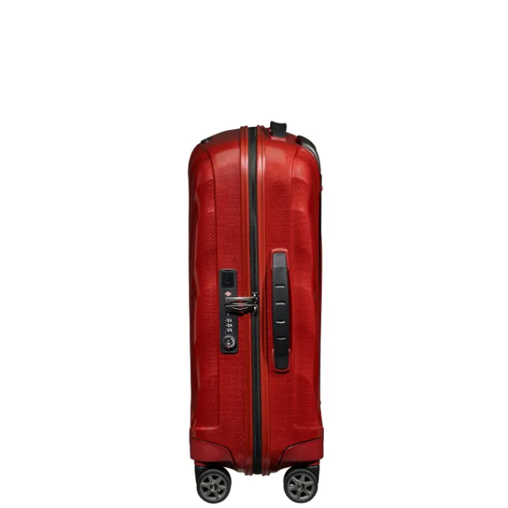 Transavia Trolleys|Ryanair Trolleys>Samsonite C-Lite Spinner 55 chili red