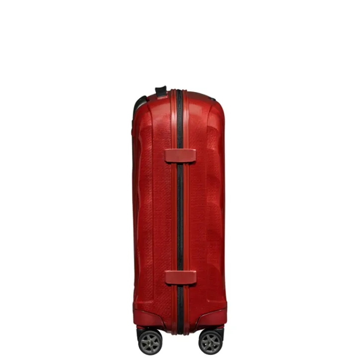 Transavia Trolleys|Ryanair Trolleys>Samsonite C-Lite Spinner 55 chili red