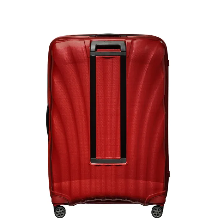 Reistrolleys|Reiskoffers>Samsonite C-Lite Spinner 86 chili red