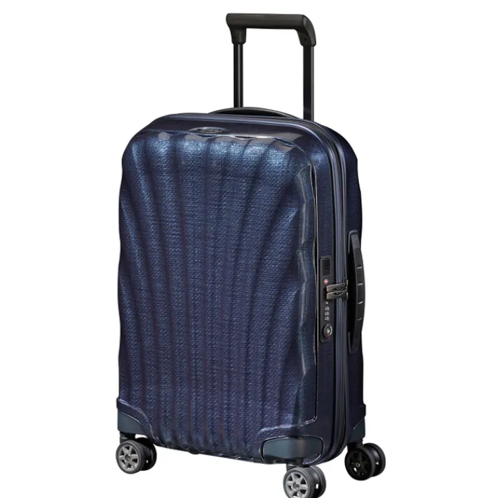 Transavia Trolleys|Ryanair Trolleys>Samsonite C-Lite Spinner 55 Exp midnight blue