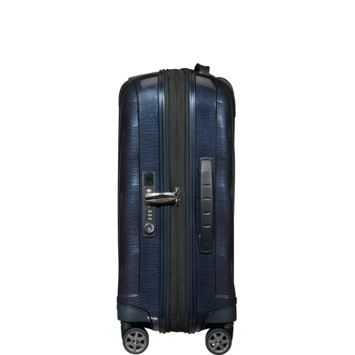 Transavia Trolleys|Ryanair Trolleys>Samsonite C-Lite Spinner 55 Exp midnight blue