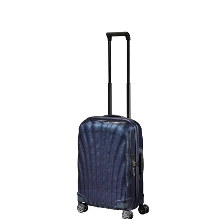 Transavia Trolleys|Ryanair Trolleys>Samsonite C-Lite Spinner 55 Exp midnight blue