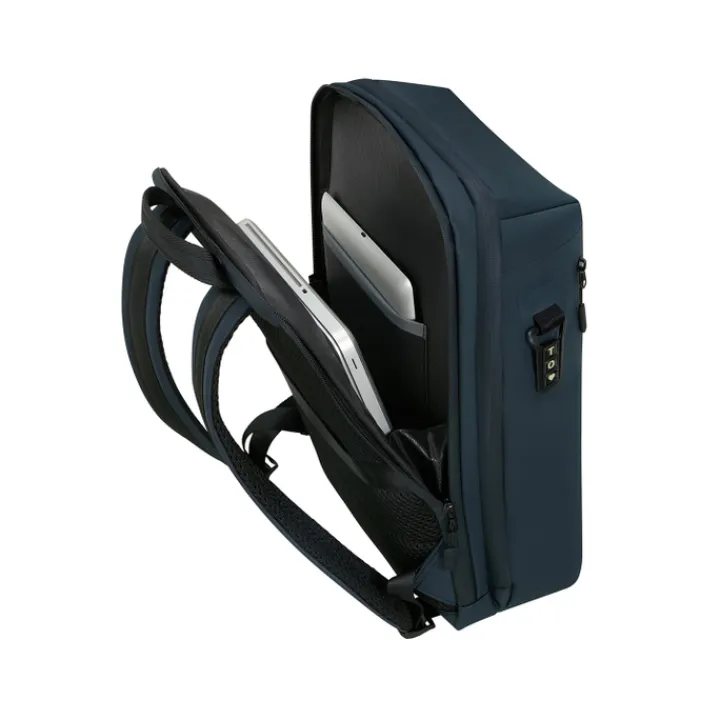 Kleine Rugzakken|Heren Rugzakken>Samsonite Coatify Biz Backpack 15.6" blue