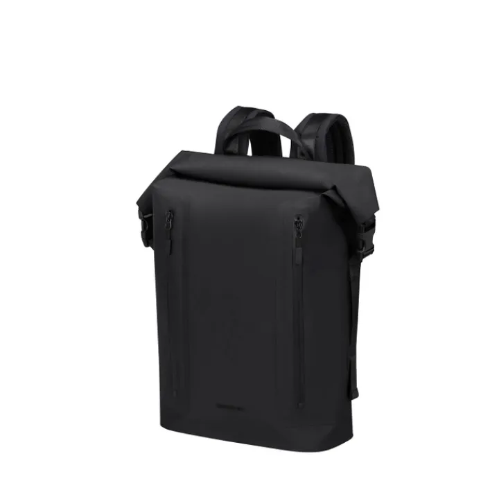 Heren Rugzakken|Dames Rugzakken>Samsonite Coatify Biz IPX4 Rolltop Backpack 15.6" black