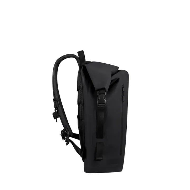Heren Rugzakken|Dames Rugzakken>Samsonite Coatify Biz IPX4 Rolltop Backpack 15.6" black