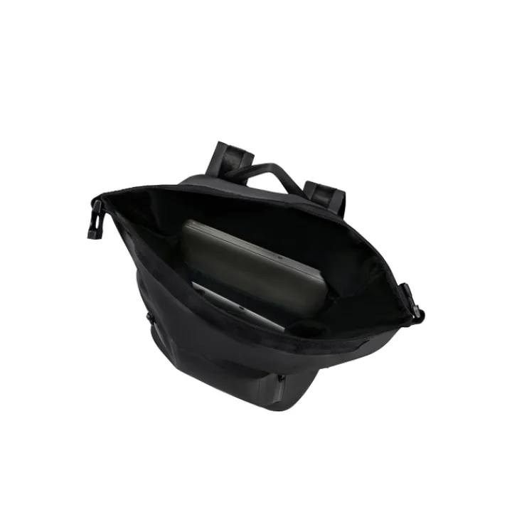 Heren Rugzakken|Dames Rugzakken>Samsonite Coatify Biz IPX4 Rolltop Backpack 15.6" black