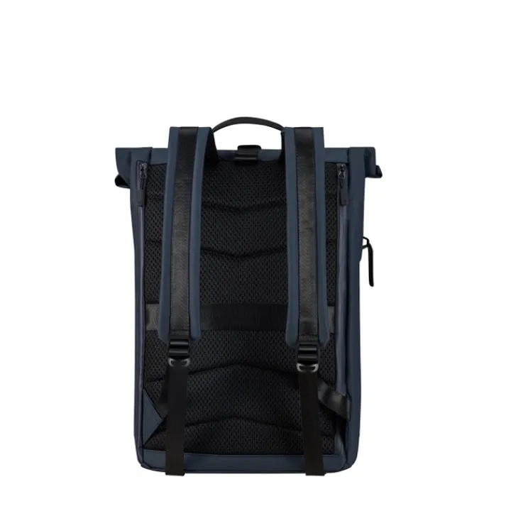 Heren Rugzakken|Dames Rugzakken>Samsonite Coatify Biz Rolltop Backpack 15.6" blue