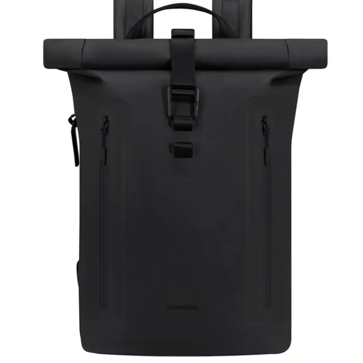 Heren Rugzakken|Dames Rugzakken>Samsonite Coatify Biz Rolltop Backpack 15.6" black