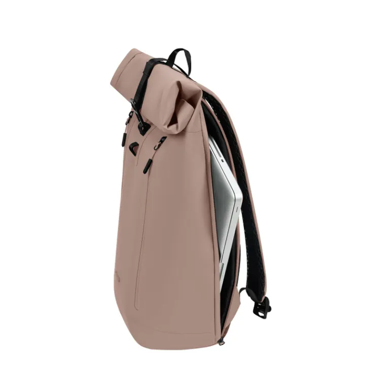 Kleine Rugzakken|Heren Rugzakken>Samsonite Coatify Biz Rolltop Backpack 14.1" rose