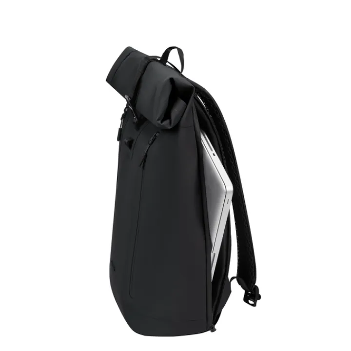 Kleine Rugzakken|Heren Rugzakken>Samsonite Coatify Biz Rolltop Backpack 14.1" black