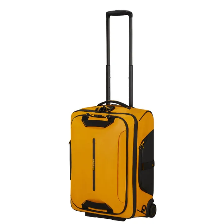 Rugzak Met Wieltjes|Handbagage Reistassen>Samsonite Ecodiver Duffle/Wheels 55 Backpack yellow