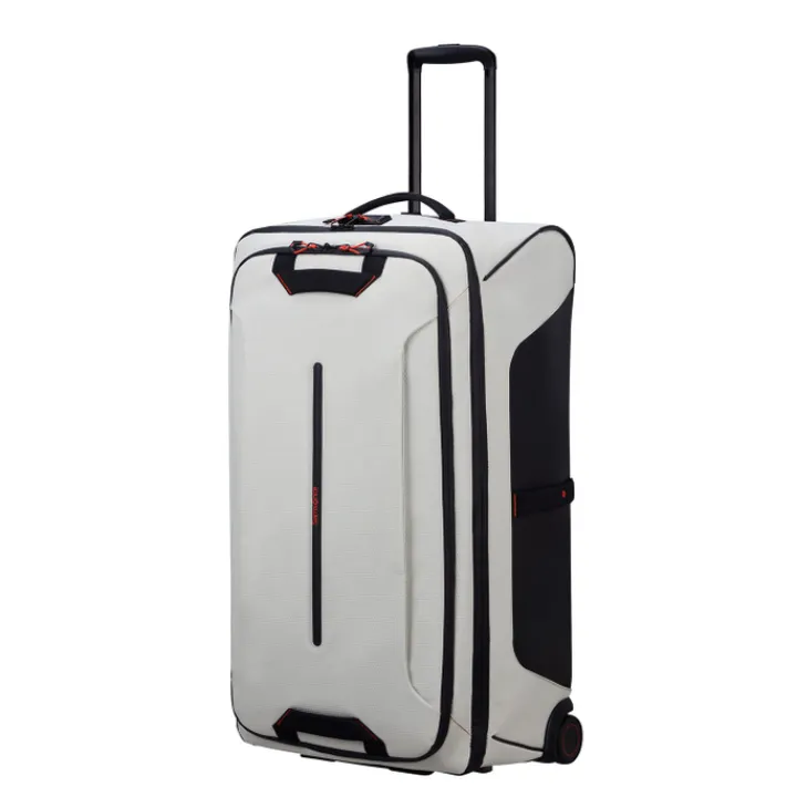 Reistrolleys|Reiskoffers>Samsonite Ecodiver Duffle/Wheels 79 cloud white
