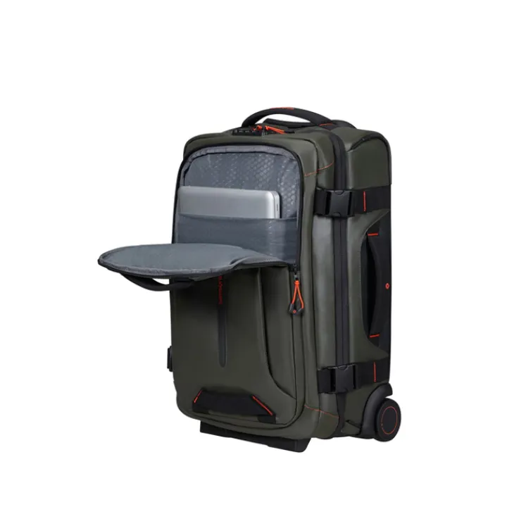 Handbagage Reistassen|Heren Reistassen>Samsonite Ecodiver Duffle/Wheels 55/35 climbing ivy