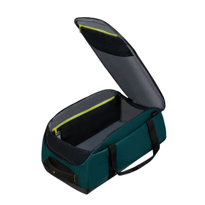 Handbagage Reistassen|Heren Reistassen>Samsonite Ecodiver Duffle S dark teal/lime