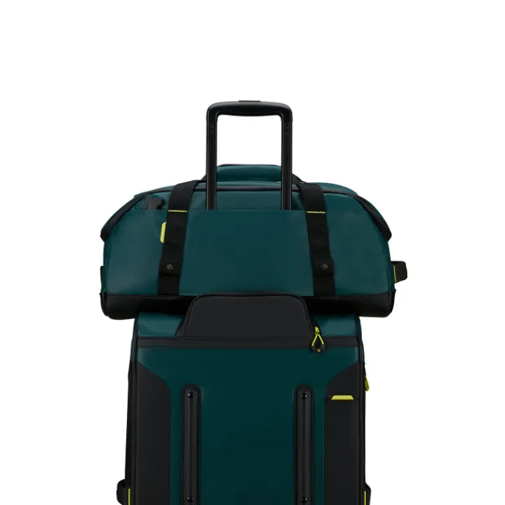 Handbagage Reistassen|Heren Reistassen>Samsonite Ecodiver Duffle S dark teal/lime