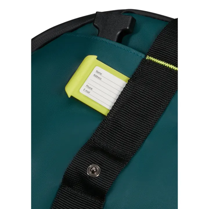 Handbagage Reistassen|Heren Reistassen>Samsonite Ecodiver Duffle S dark teal/lime