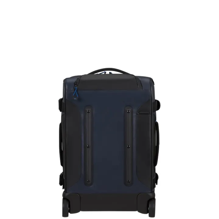Handbagage Reistassen|Heren Reistassen>Samsonite Ecodiver Duffle/Wheels 55/35 blue nights