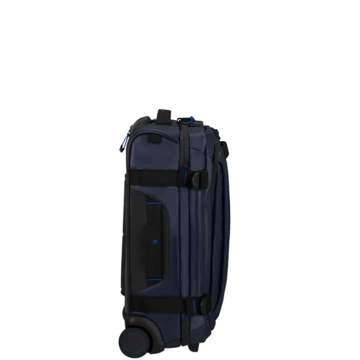 Handbagage Reistassen|Heren Reistassen>Samsonite Ecodiver Duffle/Wheels 55/35 blue nights