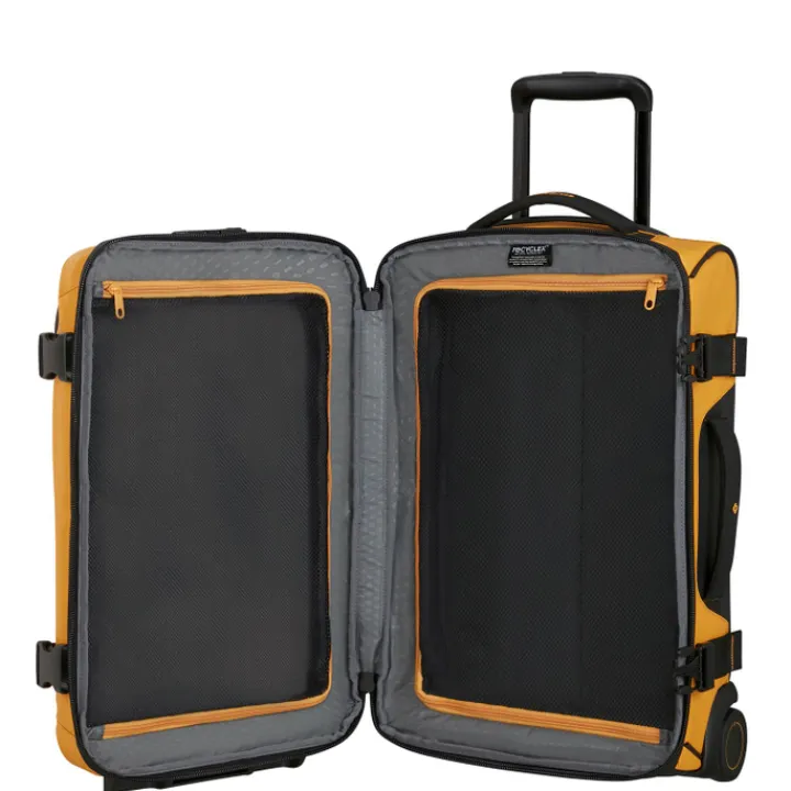 Handbagage Reistassen|Heren Reistassen>Samsonite Ecodiver Duffle/Wheels 55/35 yellow
