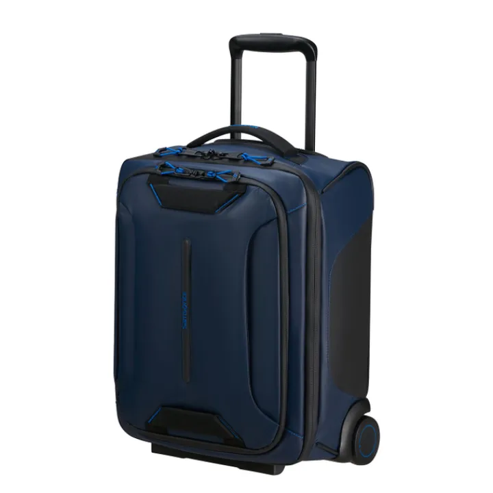 Transavia Trolleys|Handbagage Trolleys>Samsonite Ecodiver Duffle/Wheels Underseater blue nights
