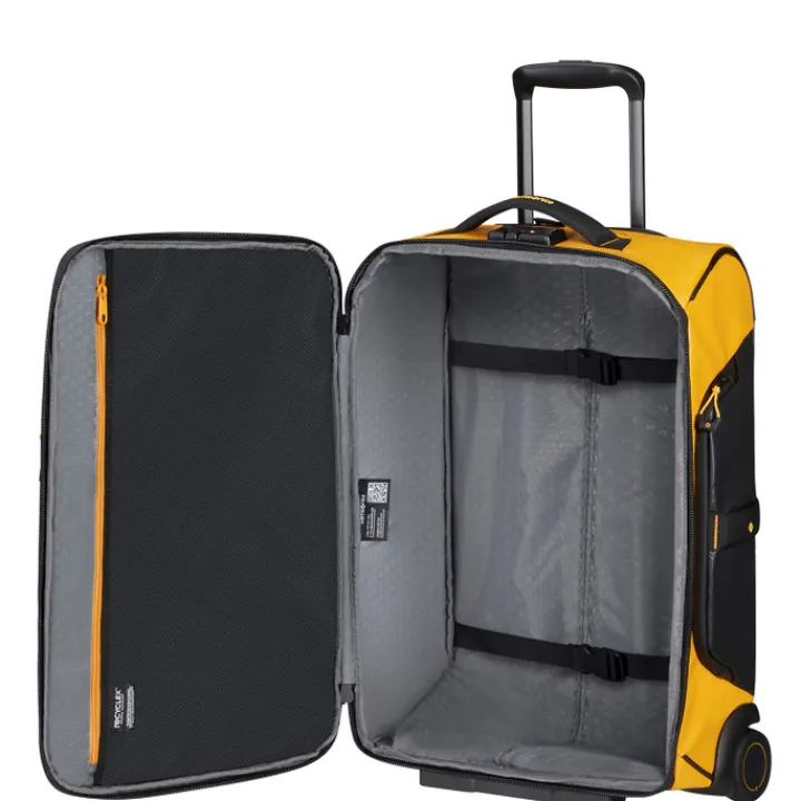 Handbagage Reistassen|Heren Reistassen>Samsonite Ecodiver Duffle/Wheels 55 yellow