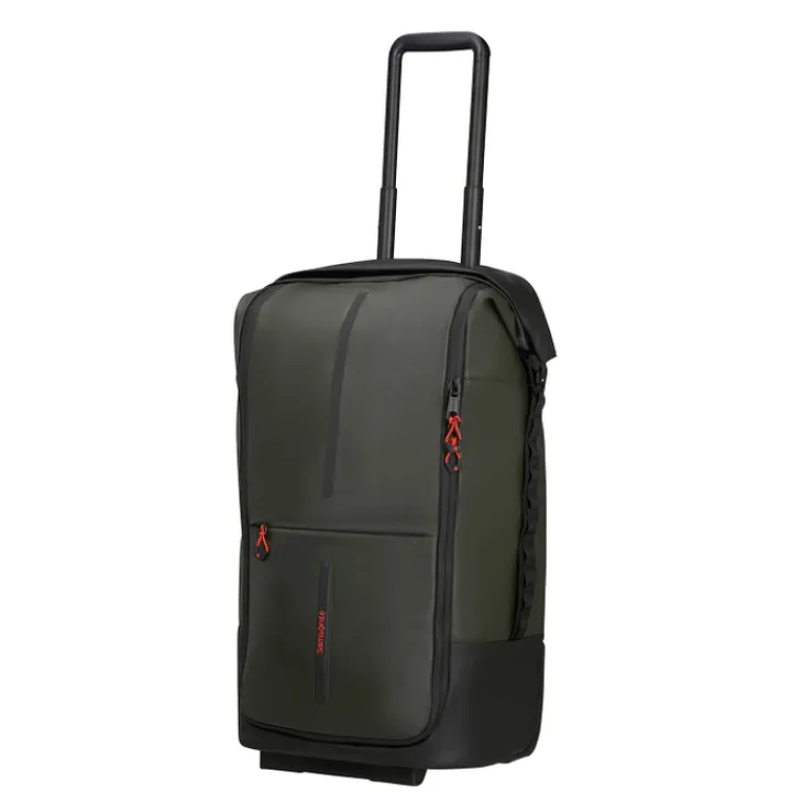 Grote Reistassen|Heren Reistassen>Samsonite Ecodiver Foldable Wheeled Duffle 4-In-1 climbing ivy