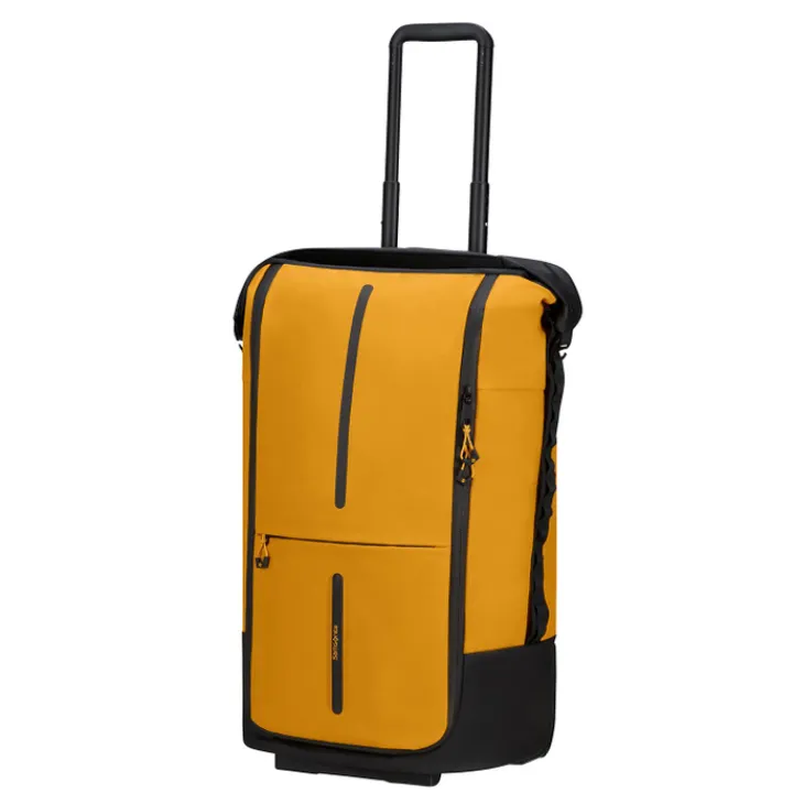 Heren Reistassen|Dames Reistassen>Samsonite Ecodiver Foldable Duffle/Wheels 4-IN-1 yellow