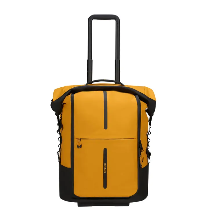 Heren Reistassen|Dames Reistassen>Samsonite Ecodiver Foldable Duffle/Wheels 4-IN-1 yellow
